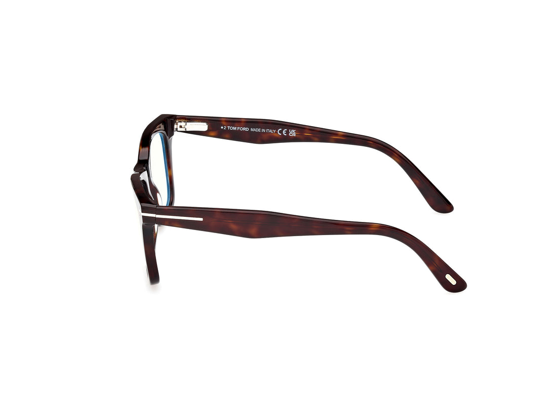 Occhiali da vista tom ford ft5970-b 052 havana square masculino taglia 50mm - Vista dettagliata