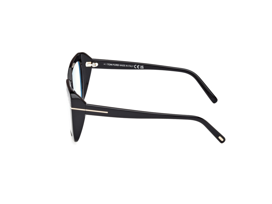 Prescription glasses tom ford ft5992-b 001 negro square unisex size 54mm - Detailed view