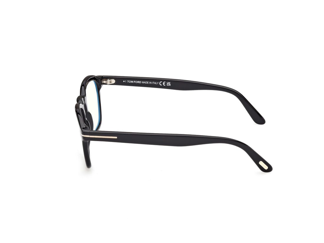 Prescription glasses tom ford ft6033-b 001 negro round masculino size 51mm - Detailed view