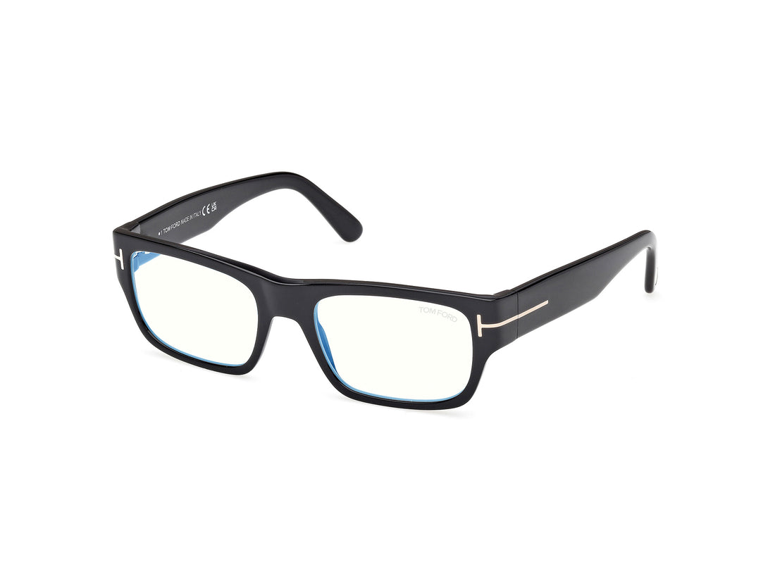 Brillen tom ford ft6034-b 001 negro rectangular masculino größe 54mm - Hauptansicht
