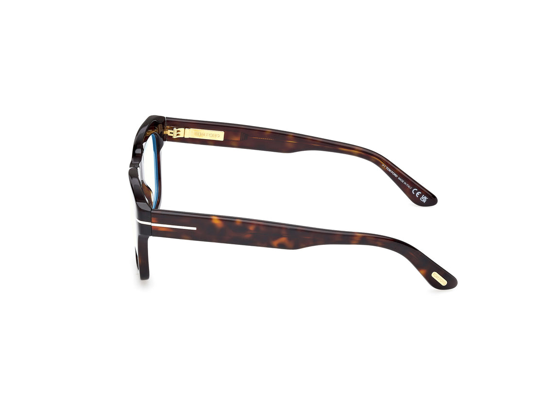 Gafas graduadas tom ford ft6036-b 052 havana rectangular unisex talla 52mm - Vista de detalle
