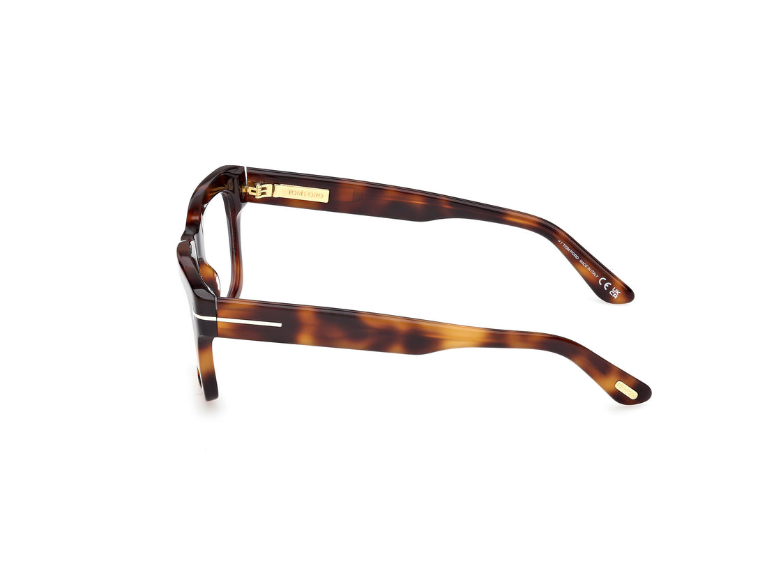 Prescription glasses tom ford ft6036-b 053 havana rectangular unisex size 52mm - Detailed view