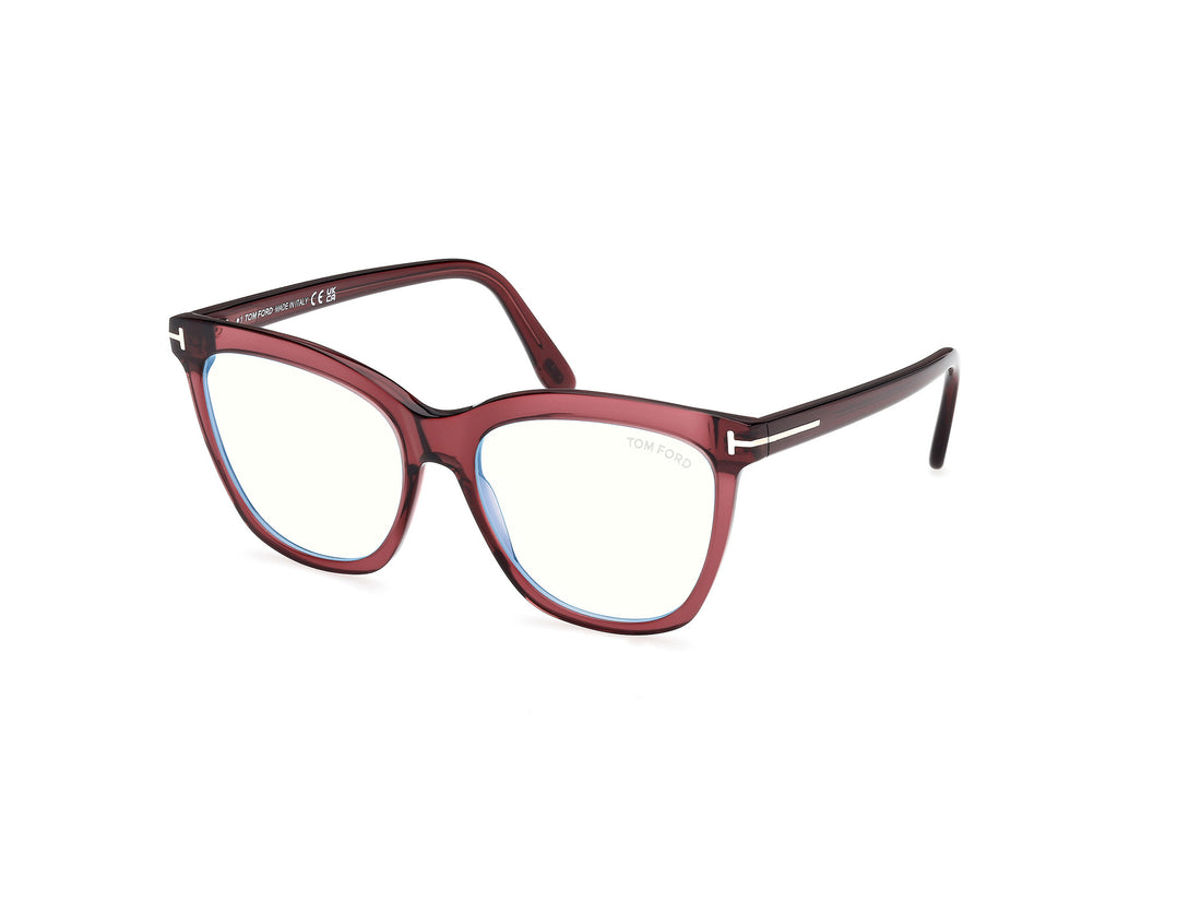 Brillen tom ford ft6042-b 069 burdeos butterfly femenino maat 54mm - Hoofdaanzicht