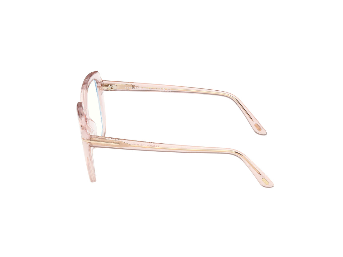 Brillen tom ford ft6043-b 072 rosa square femenino größe 53mm - Detailansicht