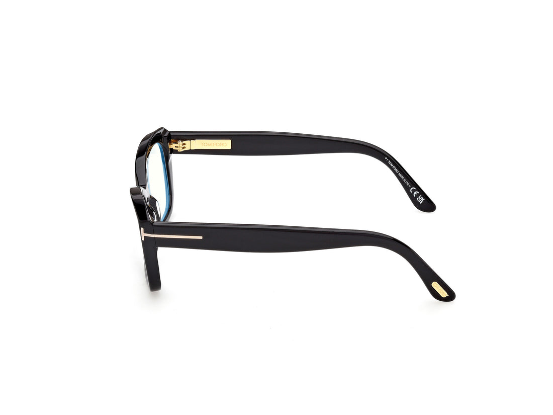 Gafas graduadas tom ford ft6046-b 001 negro rectangular femenino talla 55mm - Vista de detalle