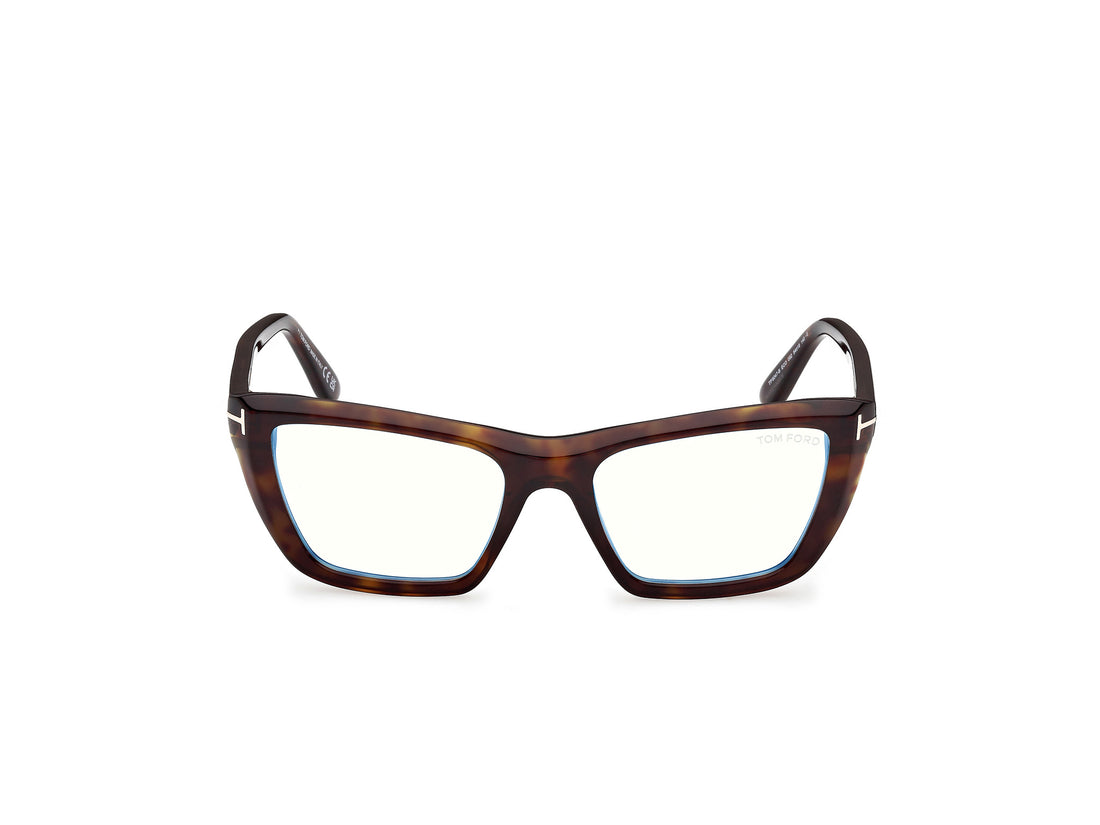 Gafas graduadas tom ford ft6047-b 052 havana cat eye femenino talla 54mm - Vista principal