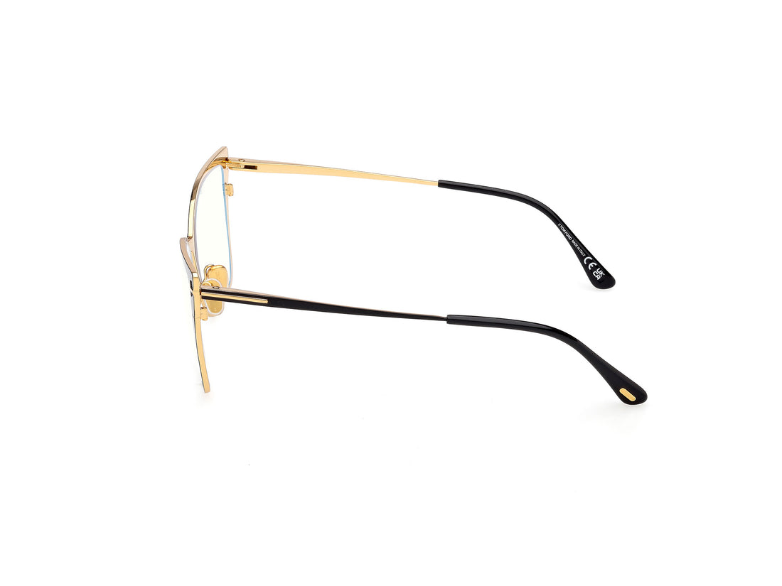 Prescription glasses tom ford ft6051-b 001 negro butterfly femenino size 56mm - Detailed view