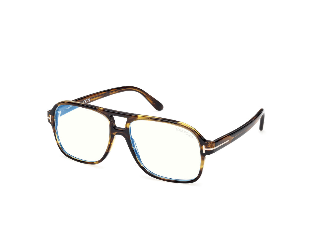 Gafas graduadas tom ford ft6058-b 056 havana navigator masculino talla 58mm - Vista principal