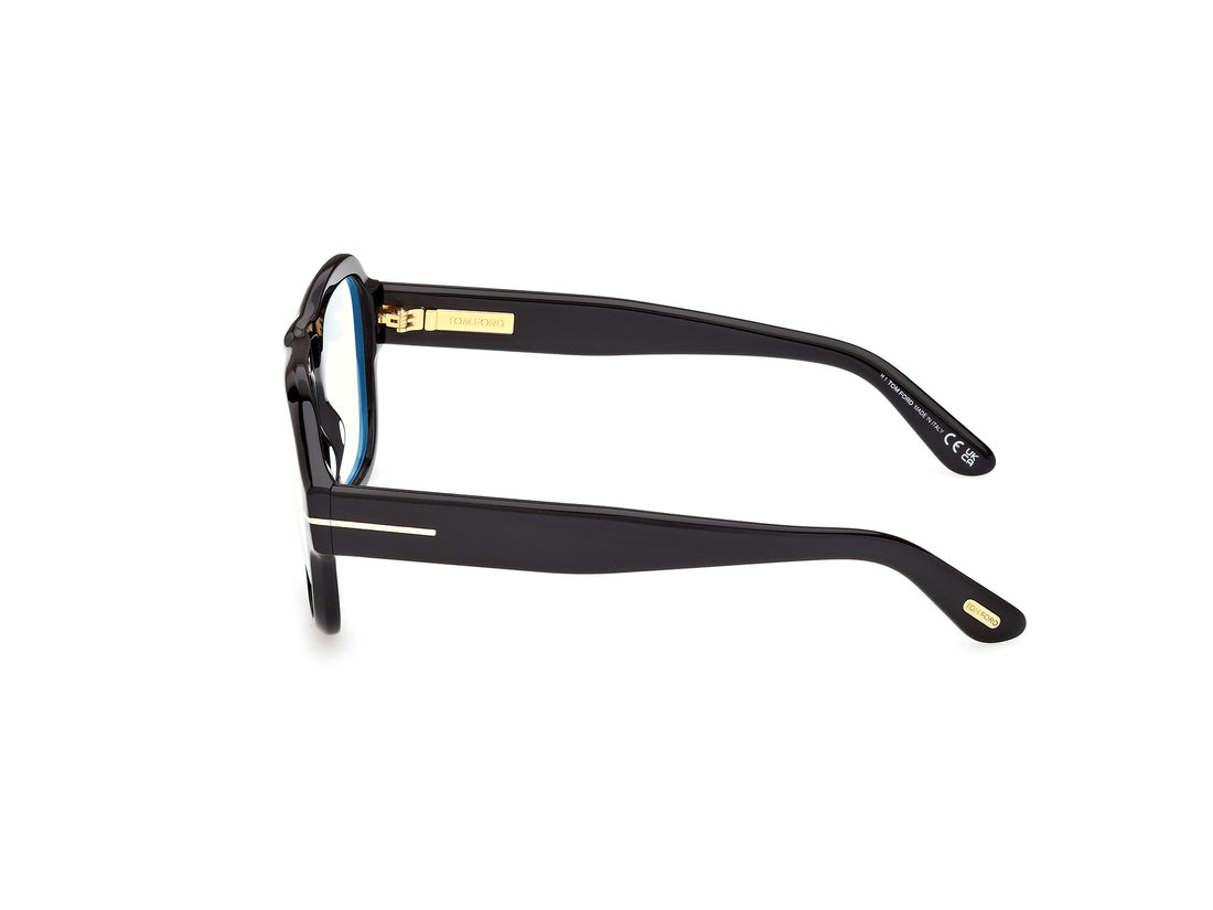 Lunettes de vue tom ford ft6085-b 001 negro navigator masculino taille 54mm - Vue détaillée