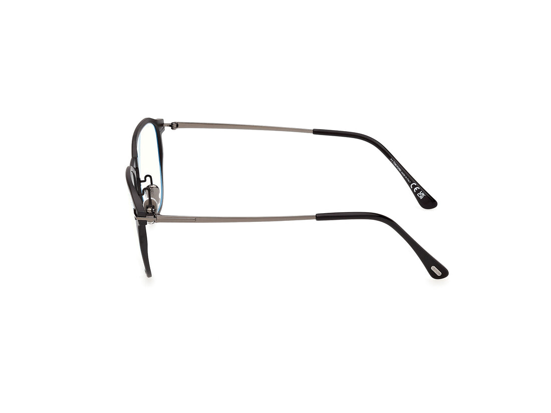 Occhiali da vista tom ford ft6087-b 005 negro square masculino taglia 53mm - Vista dettagliata