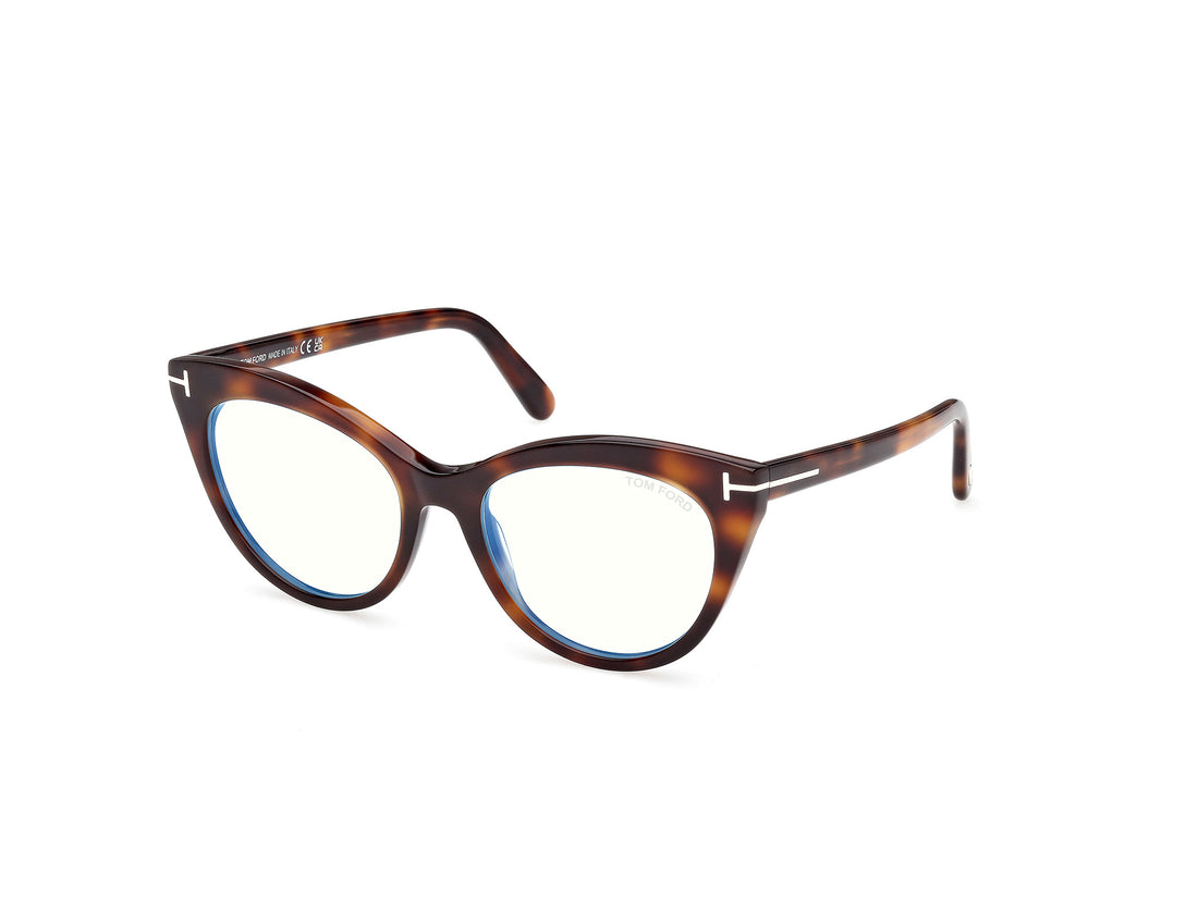 Gafas graduadas tom ford ft6091-b 053 havana cat eye femenino talla 53mm - Vista principal