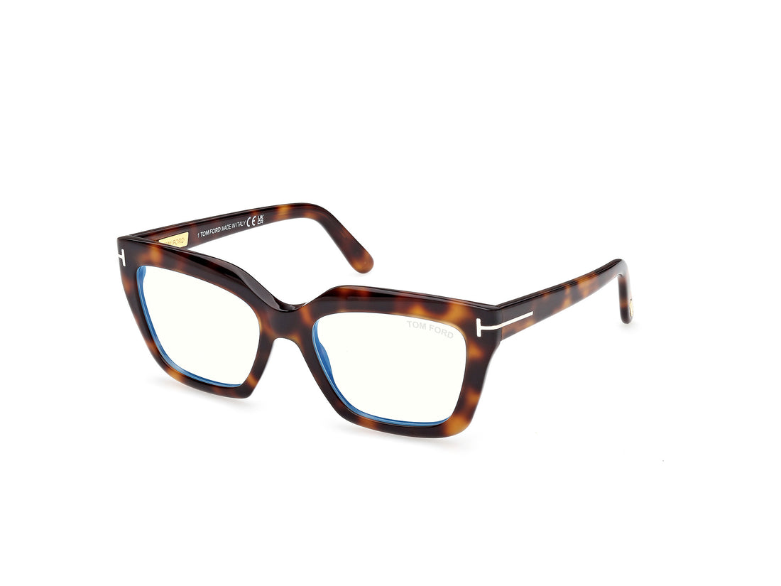 Gafas graduadas tom ford ft6093-b 053 havana cat eye femenino talla 53mm - Vista principal
