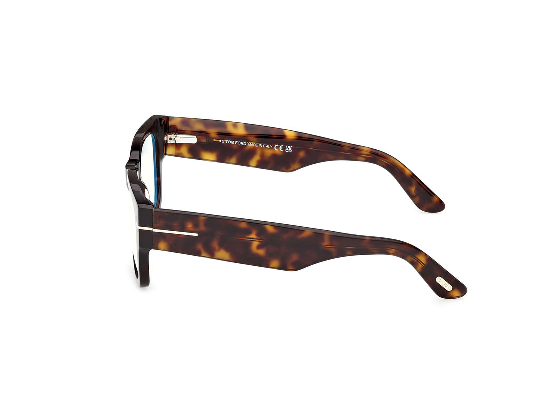 Occhiali da vista tom ford ft6099-b 052 havana square masculino taglia 51mm - Vista dettagliata