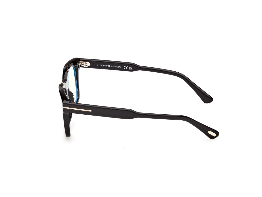 Occhiali da vista tom ford ft6122-b 001 negro square masculino taglia 51mm - Vista dettagliata