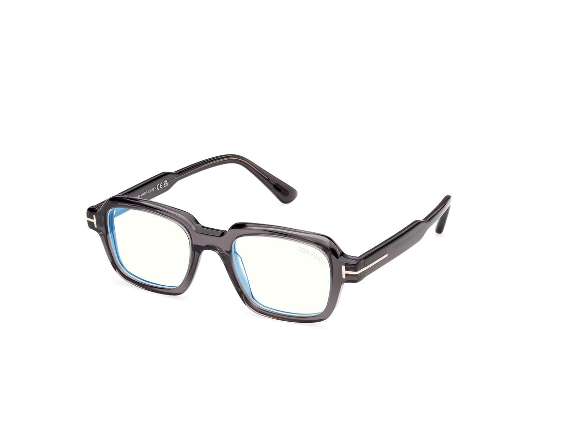 Brillen tom ford ft6123-b 020 gris geometric masculino größe 48mm - Hauptansicht