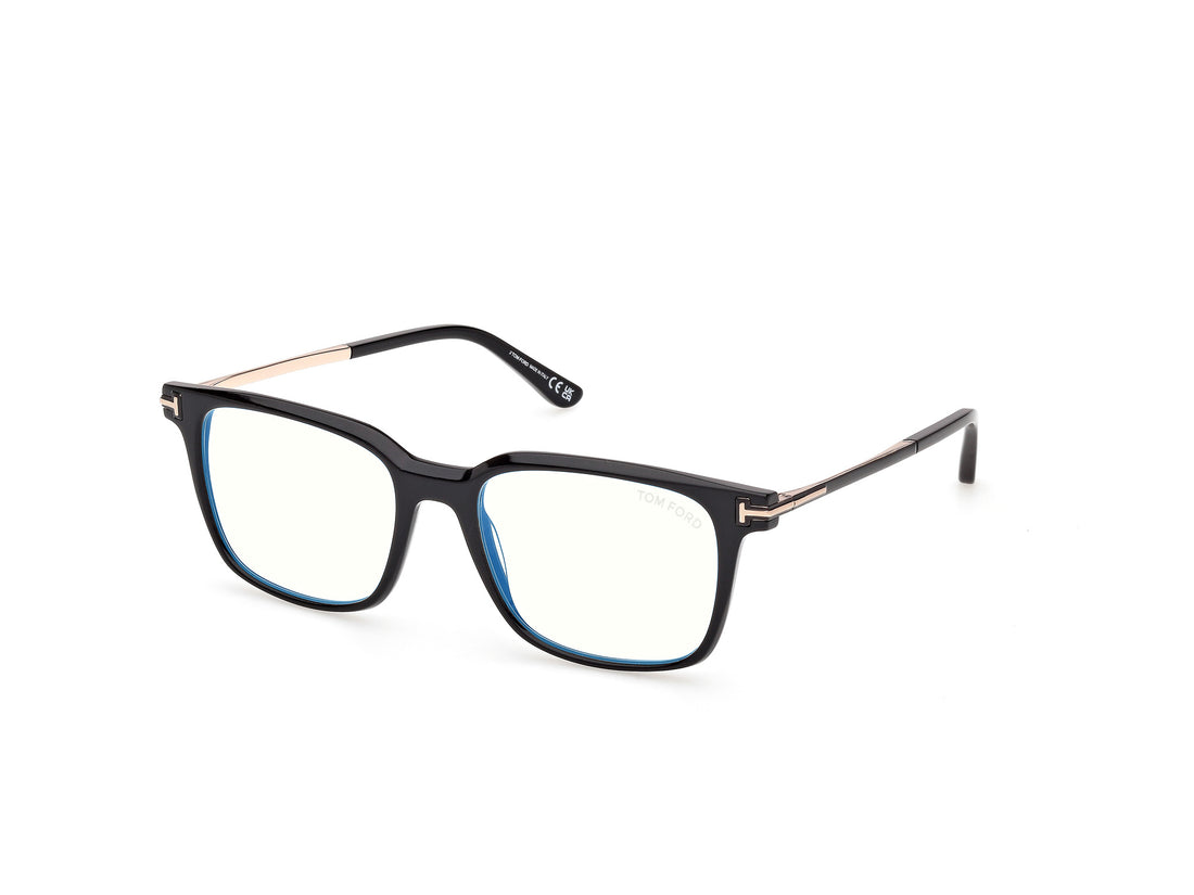 Brillen tom ford ft6124-b 001 negro square masculino größe 53mm - Hauptansicht