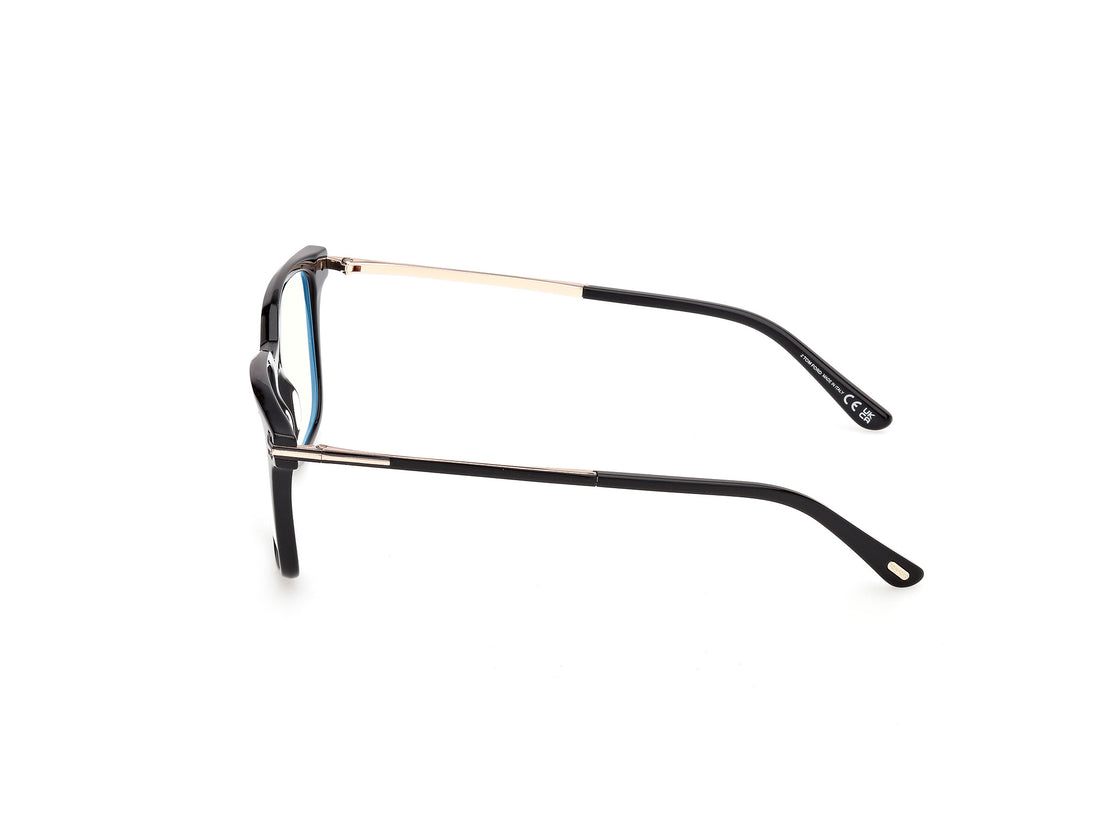 Brillen tom ford ft6124-b 001 negro square masculino größe 53mm - Detailansicht