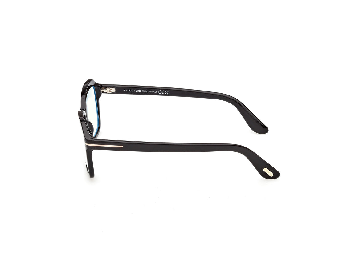 Occhiali da vista tom ford ft6129-b 001 negro rectangular femenino taglia 54mm - Vista dettagliata