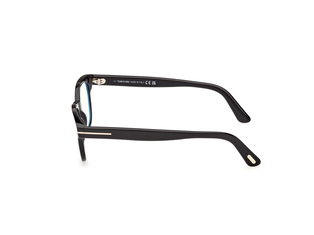 Occhiali da vista tom ford ft6130-b 001 negro square unisex taglia 48mm - Vista dettagliata