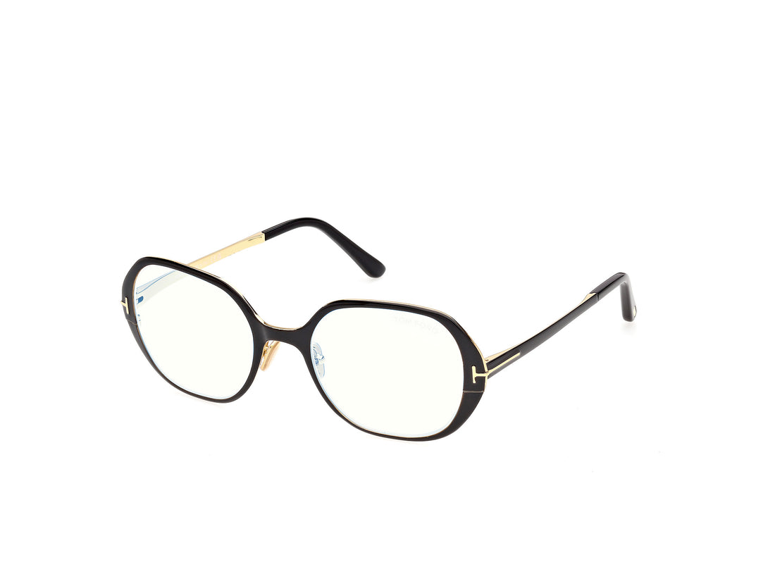 Occhiali da vista tom ford ft6137-b 001 negro geometric femenino taglia 52mm - Vista principale