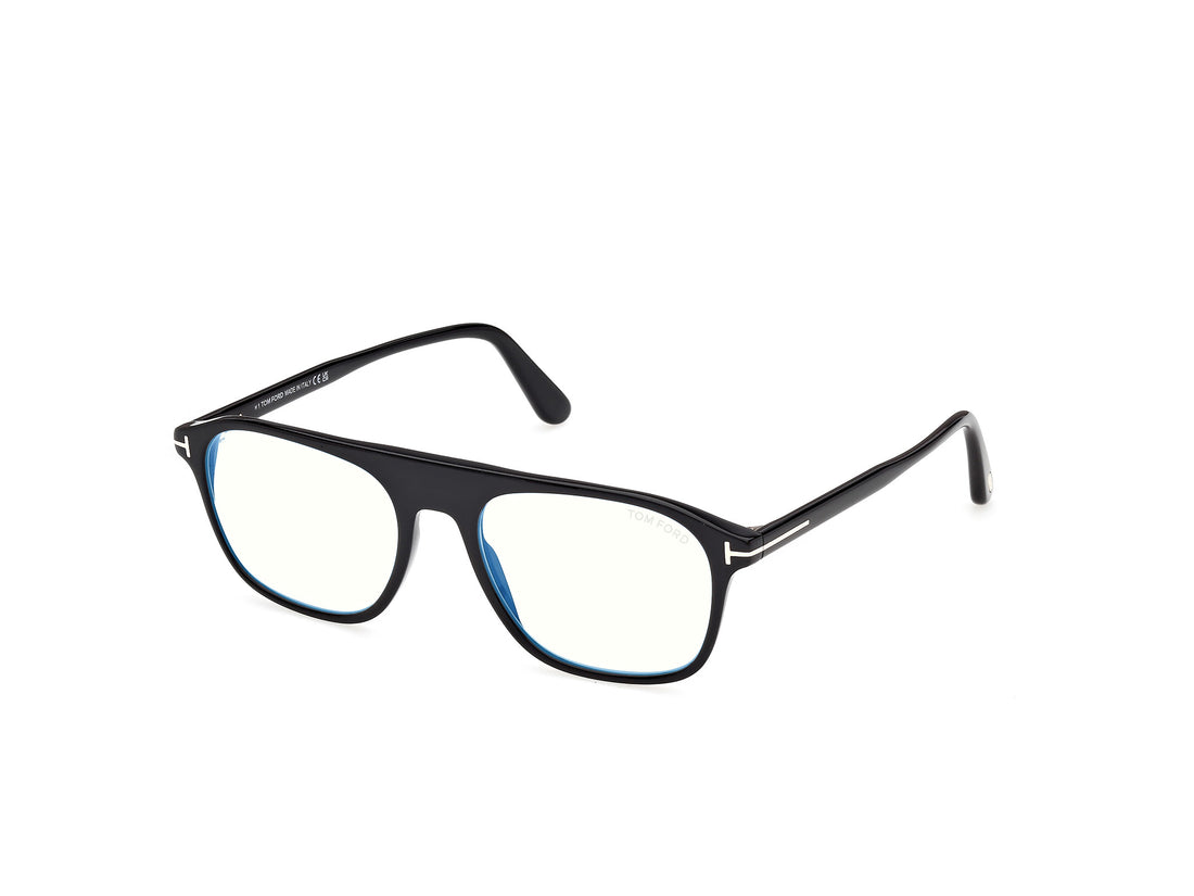 Óculos graduados tom ford ft6167-b 001 negro pilot masculino tamanho 53mm - Vista principal