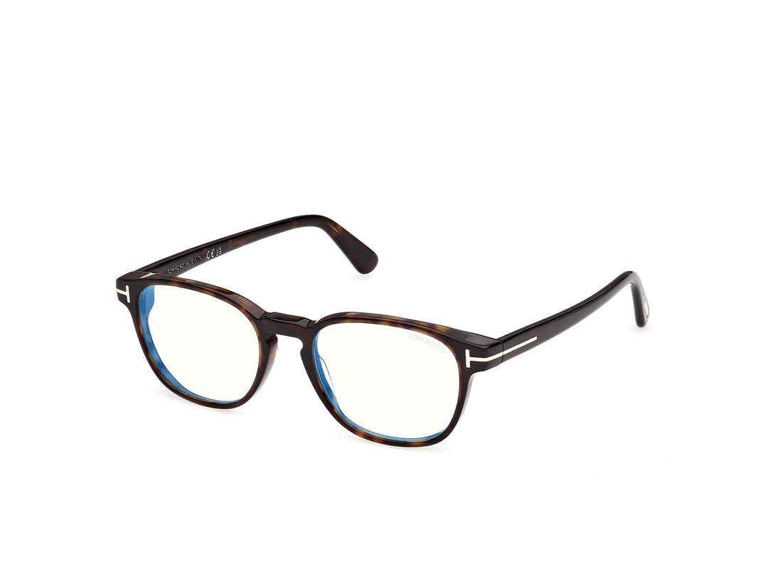 Brillen tom ford ft6169-b 052 havana round masculino größe 51mm - Hauptansicht