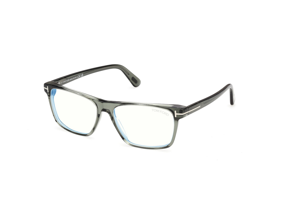 Brillen tom ford ft6170-b 093 verde rectangular masculino größe 56mm - Hauptansicht