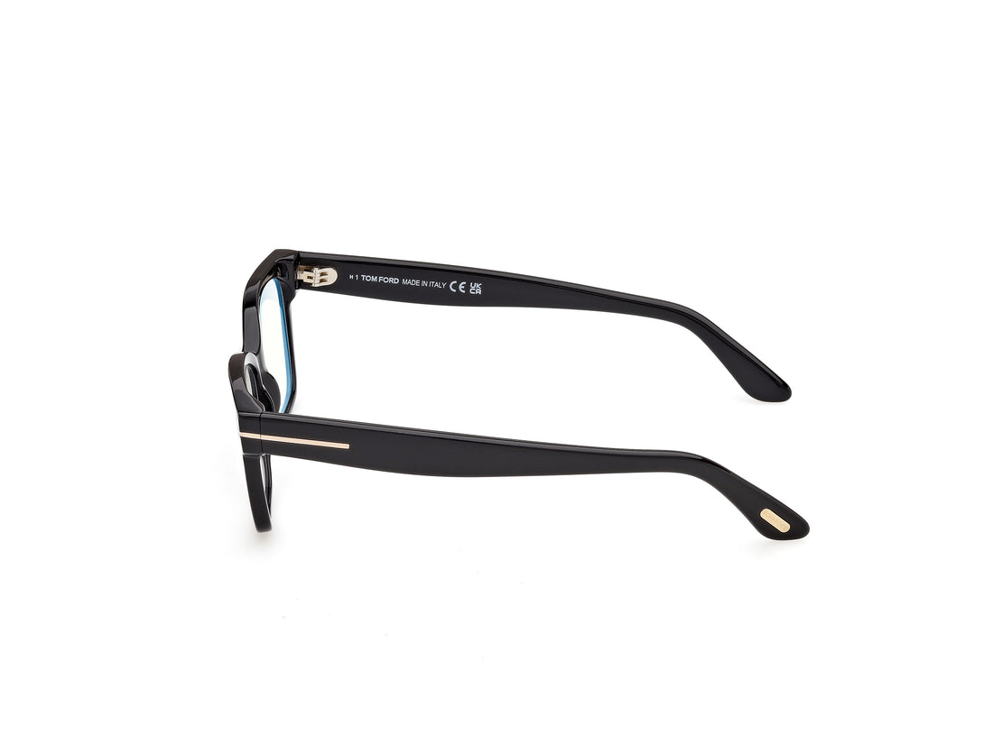 Brillen tom ford ft6171-b 001 negro rectangular femenino größe 53mm - Detailansicht