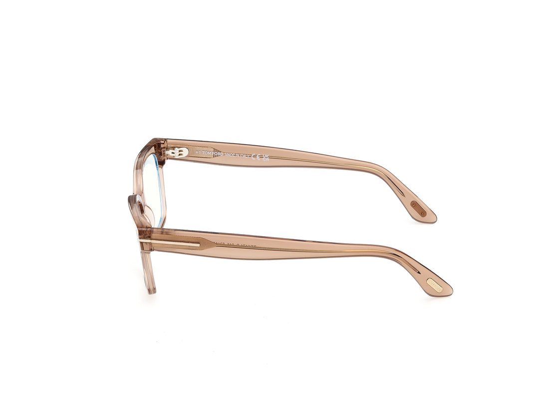 Brillen tom ford ft6171-b 045 marron rectangular femenino größe 53mm - Detailansicht