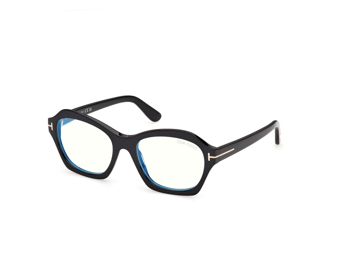 Lunettes de vue tom ford ft6193-b 001 negro geometric femenino taille 54mm - Vue principale