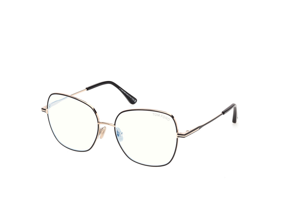 Lunettes de vue tom ford ft6196-b 001 negro square femenino taille 56mm - Vue principale