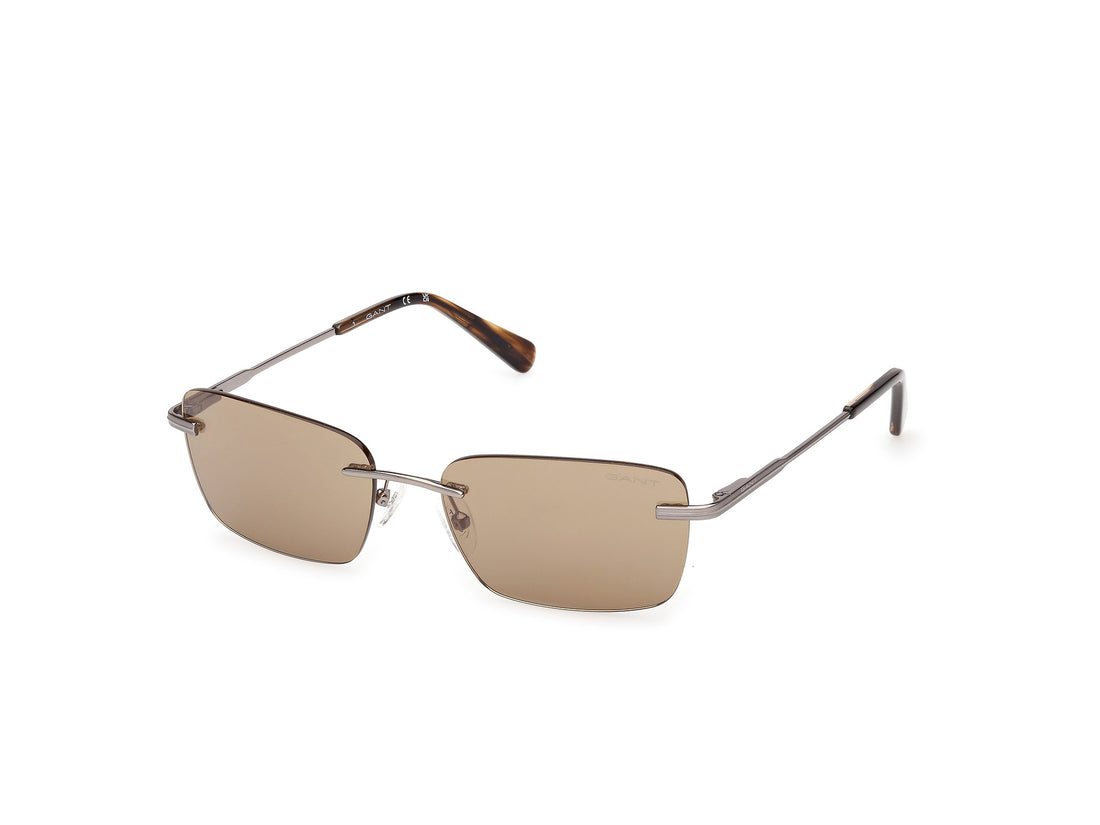 Occhiali da sole gant ga00040 14j plateado rectangular masculino taglia 57mm - Vista principale