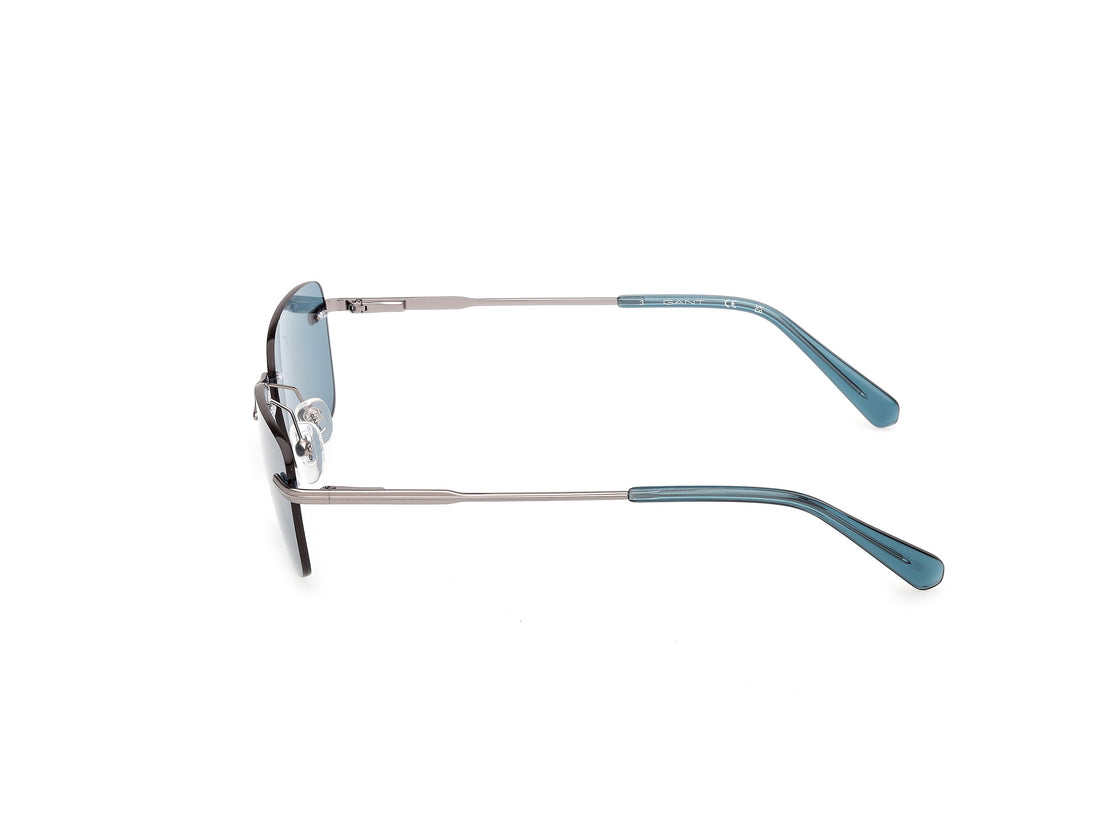 Occhiali da sole gant ga00040 15n plateado rectangular masculino taglia 57mm - Vista dettagliata
