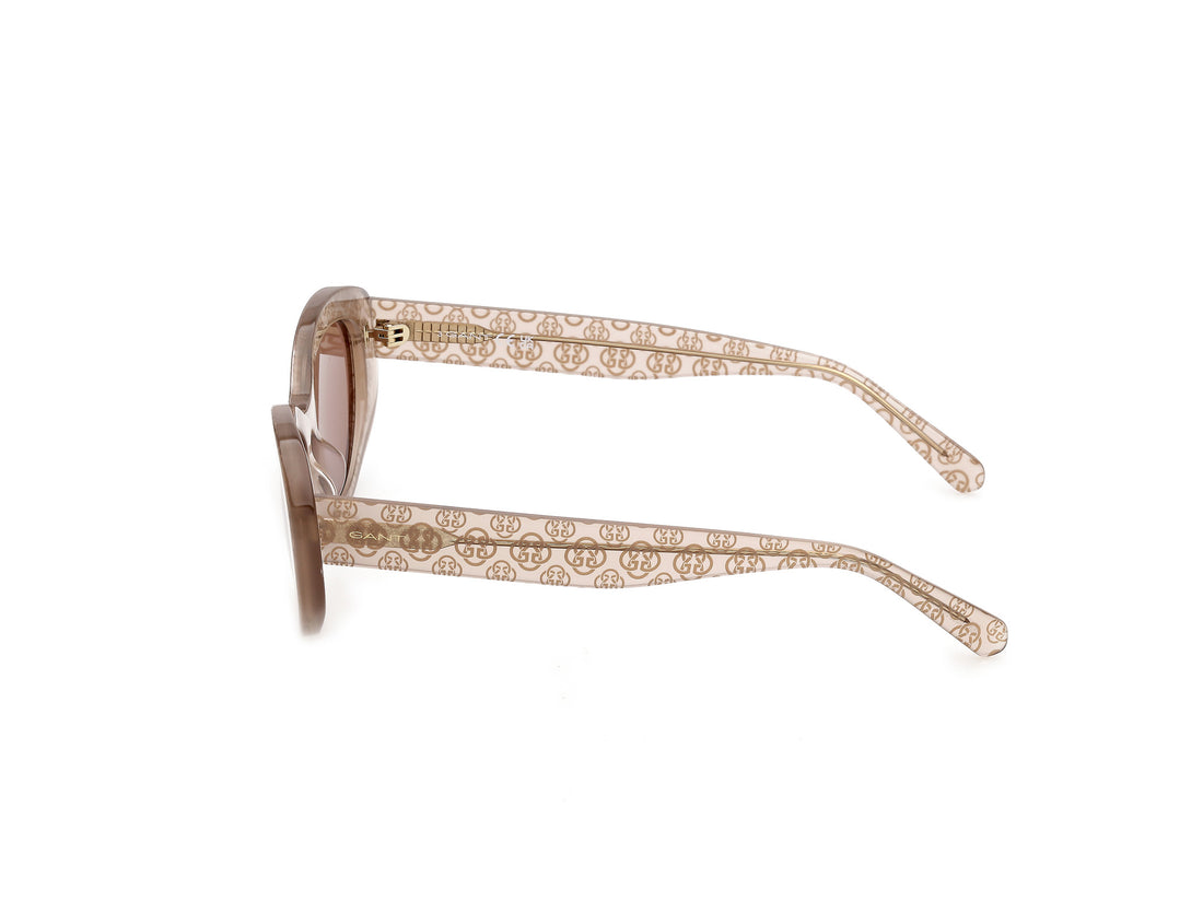 Lunettes de soleil gant ga00047 59j beige cat eye femenino taille 52mm - Vue détaillée