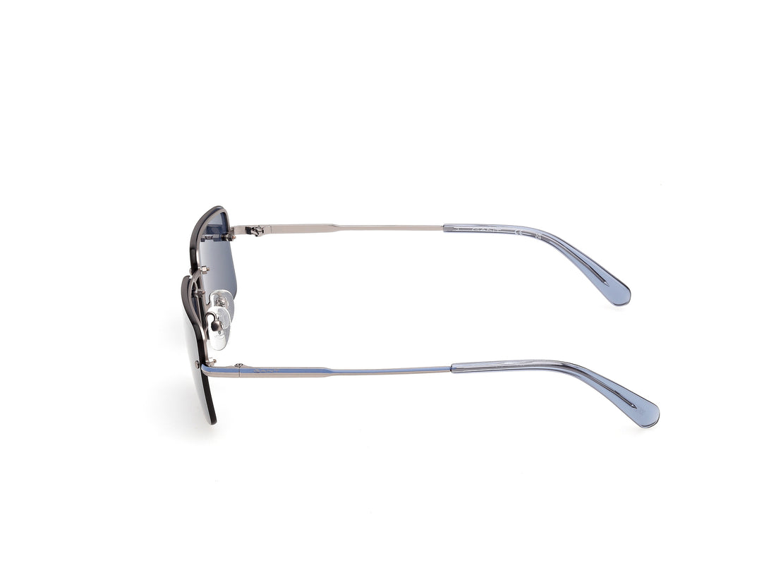 Lunettes de soleil gant ga00048 15v plateado rectangular masculino taille 60mm - Vue détaillée