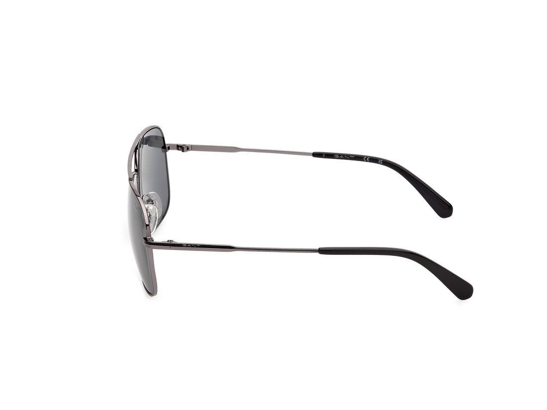 Lunettes de soleil gant ga00049 09d plateado navigator masculino taille 61mm - Vue détaillée