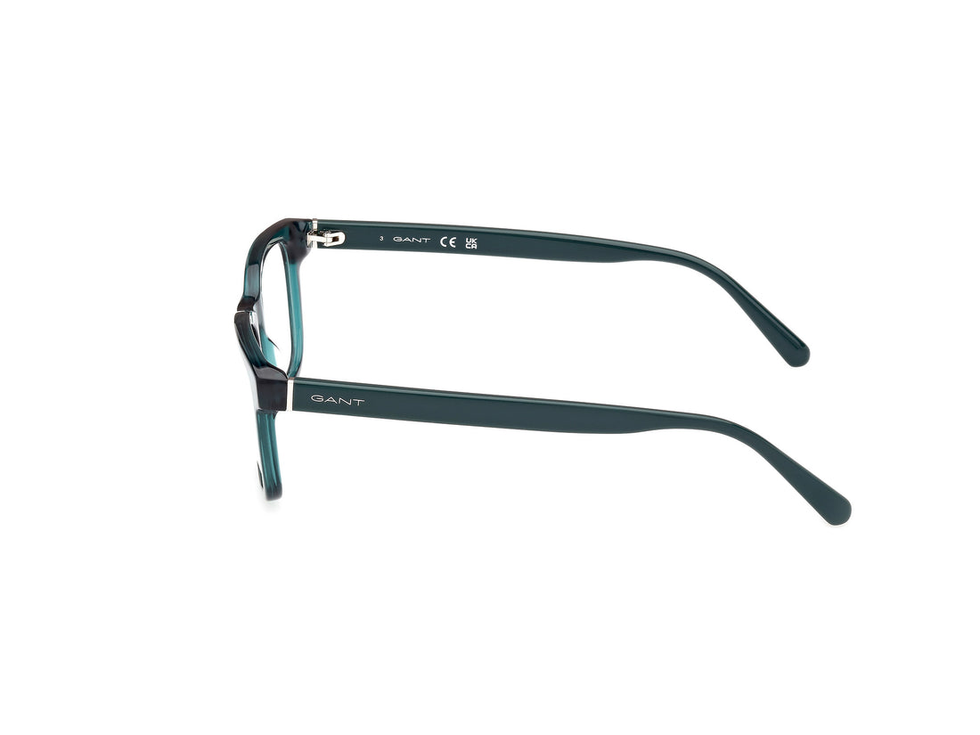 Occhiali da vista gant ga50005 096 verde unisex taglia 51mm - Vista dettagliata