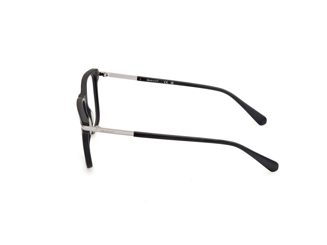 Occhiali da vista gant ga50007 002 negro masculino taglia 55mm - Vista dettagliata