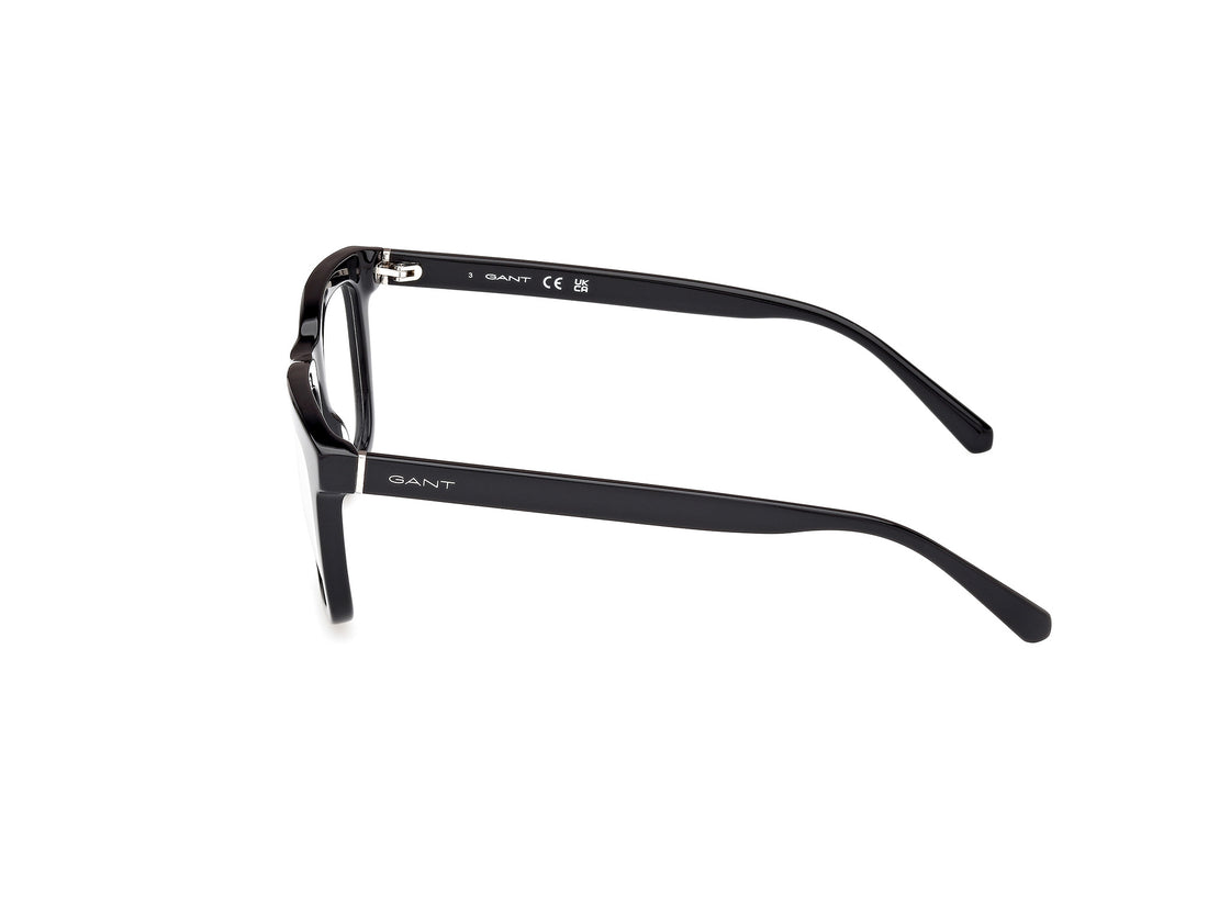 Occhiali da vista gant ga50020 001 negro square masculino taglia 54mm - Vista dettagliata