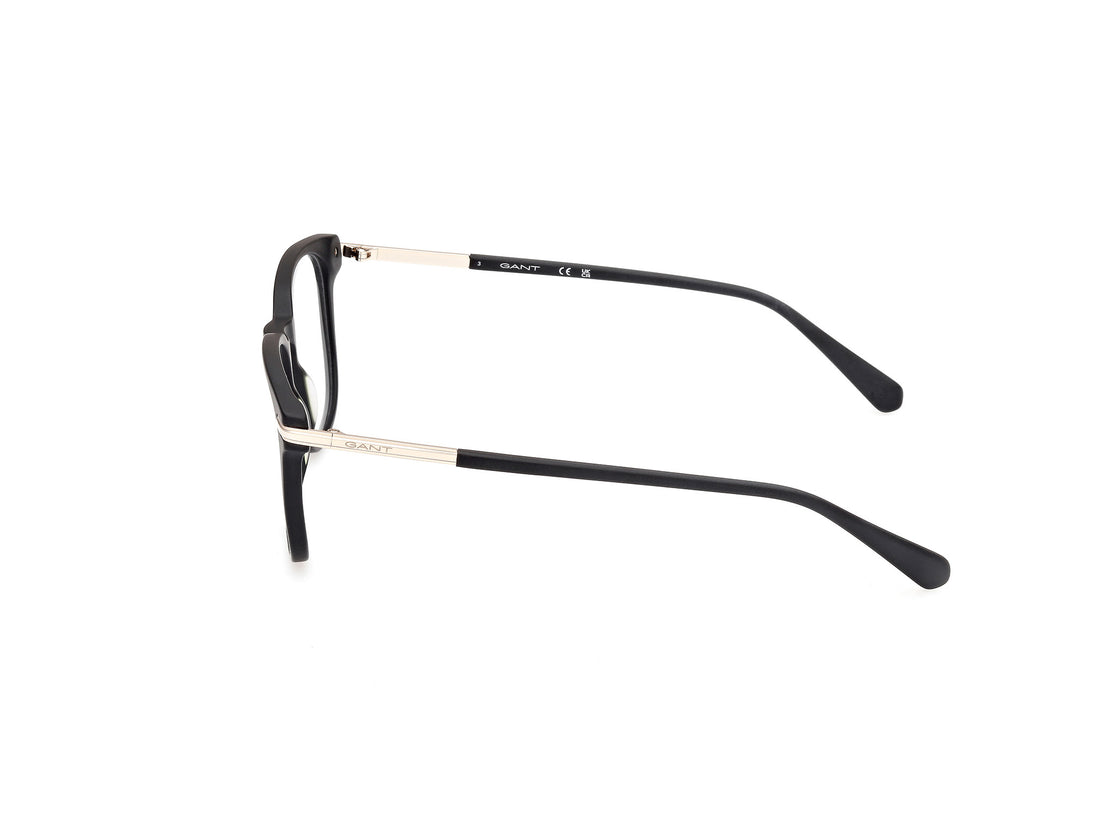 Occhiali da vista gant ga50023 002 negro square masculino taglia 53mm - Vista dettagliata