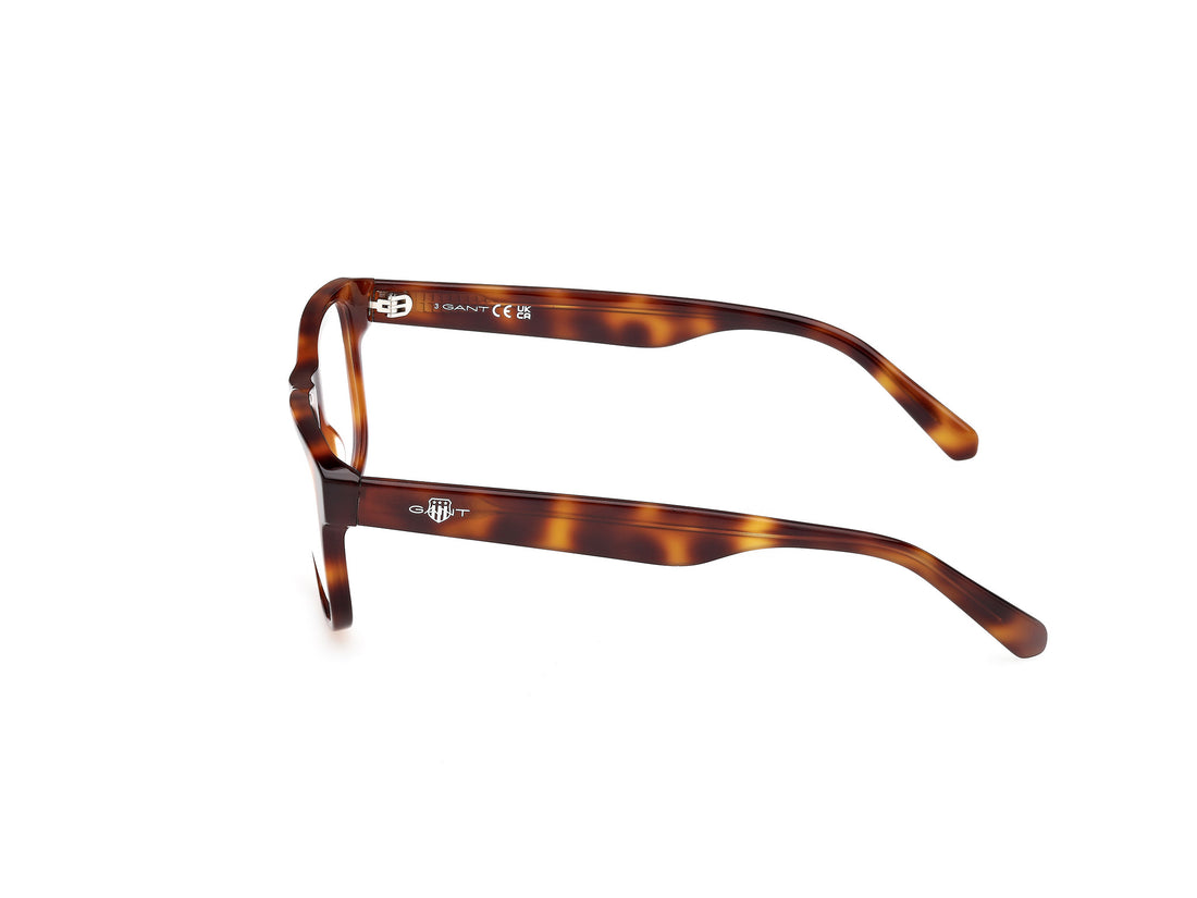 Occhiali da vista gant ga50045 052 havana square masculino taglia 55mm - Vista dettagliata
