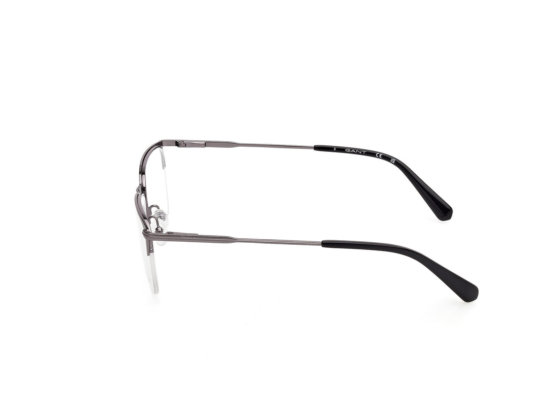 Occhiali da vista gant ga50053 009 plateado square masculino taglia 53mm - Vista dettagliata