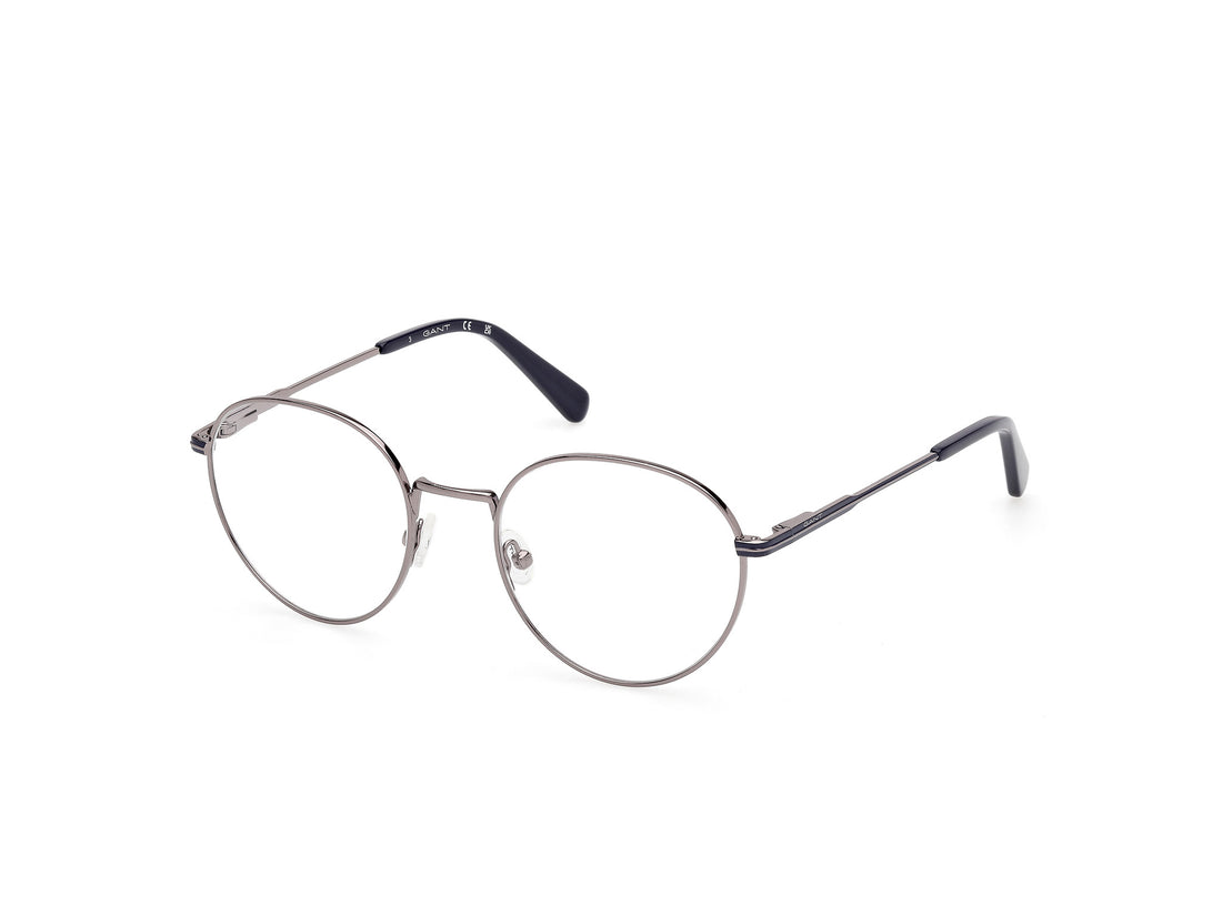 Occhiali da vista gant ga50054 012 plateado round masculino taglia 52mm - Vista principale