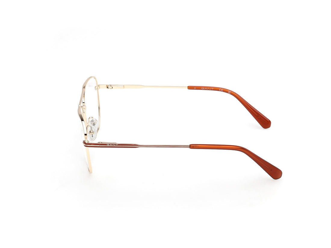 Occhiali da vista gant ga50082 032 dorado pilot masculino taglia 58mm - Vista dettagliata
