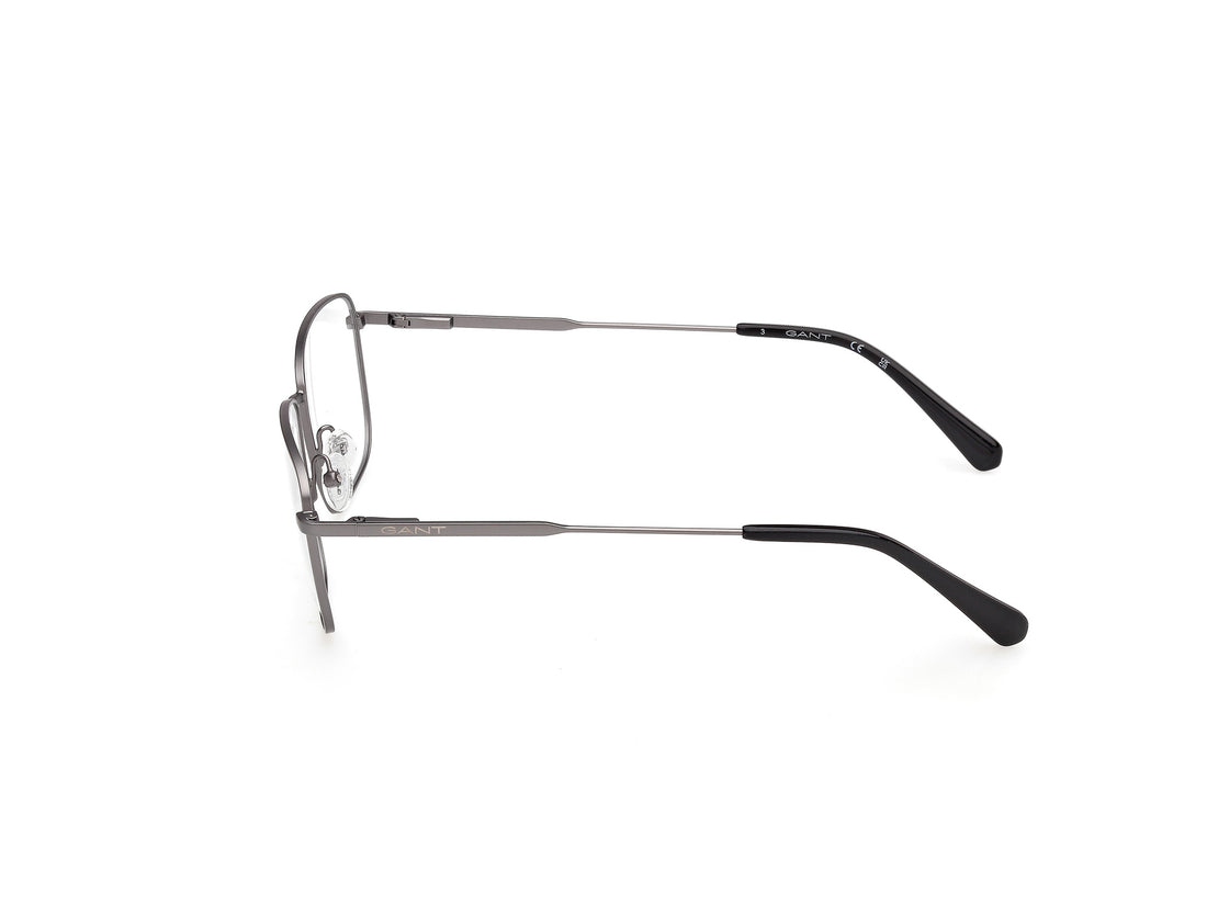 Occhiali da vista gant ga50084 009 plateado square masculino taglia 55mm - Vista dettagliata