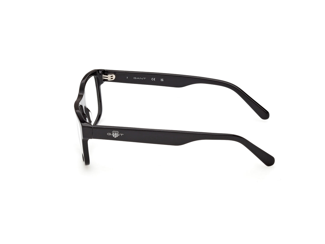 Occhiali da vista gant ga50089 001 negro rectangular masculino taglia 57mm - Vista dettagliata