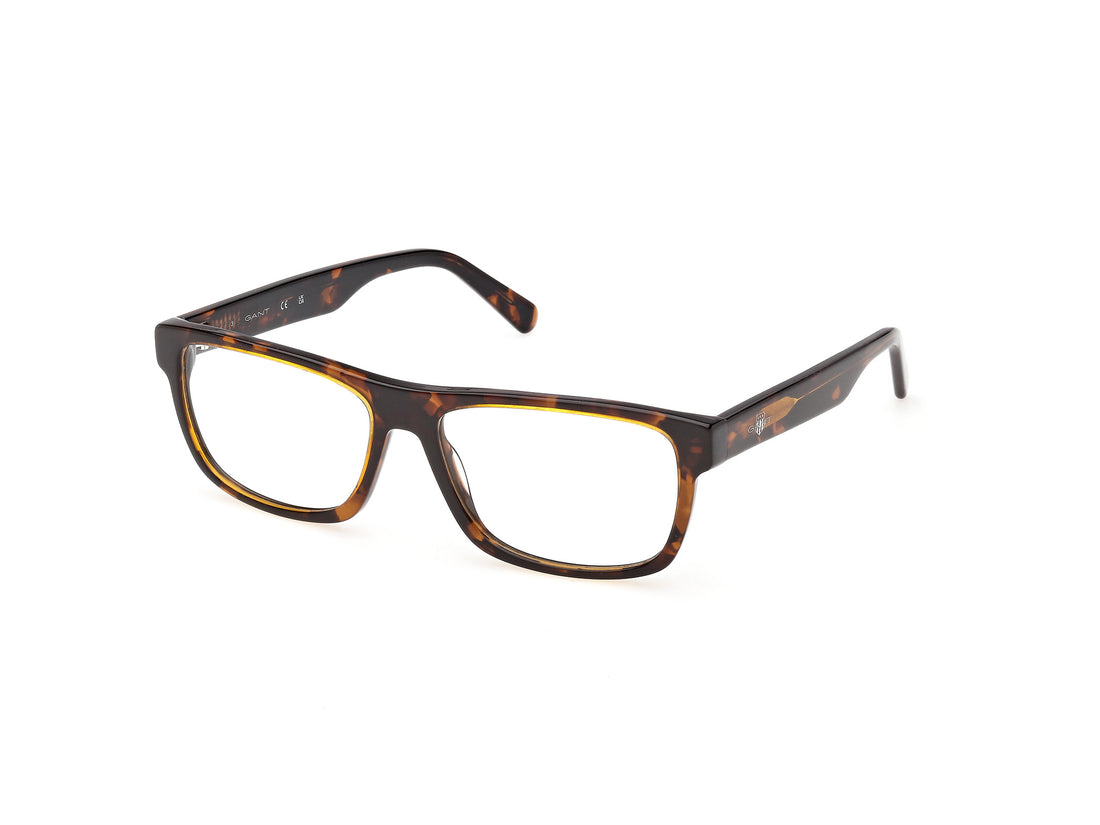 Occhiali da vista gant ga50089 052 havana rectangular masculino taglia 57mm - Vista principale