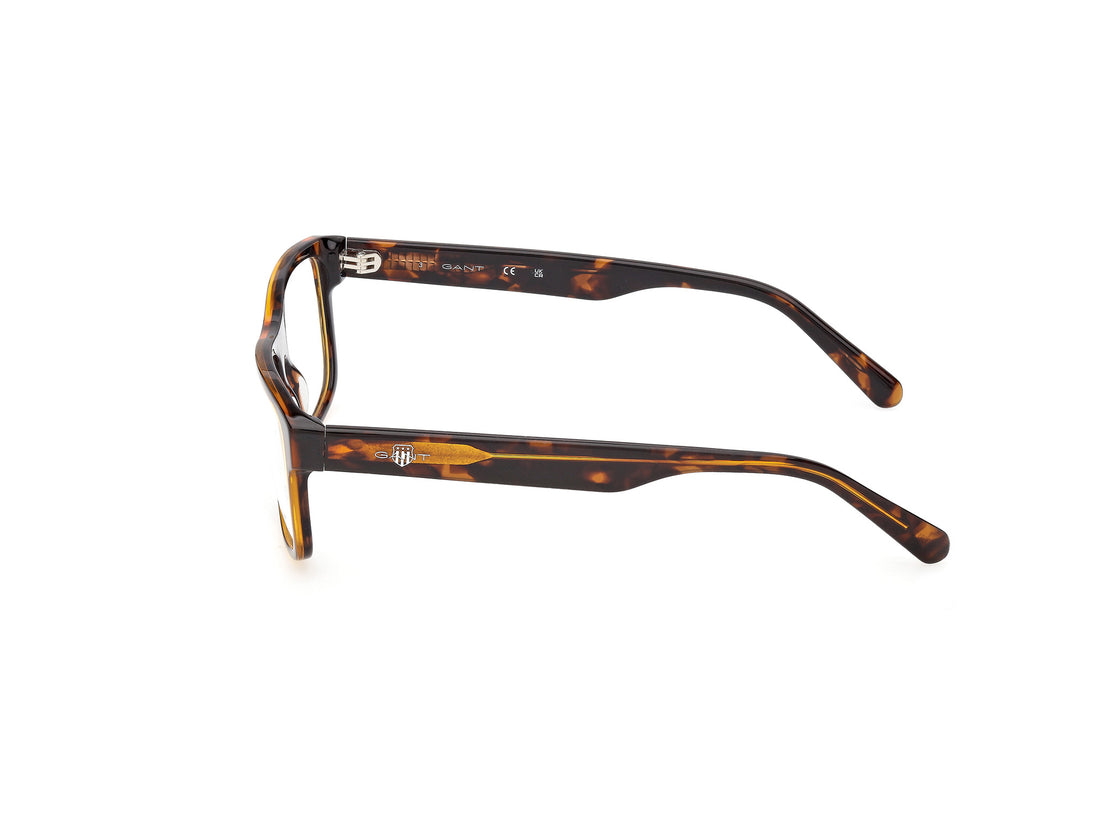 Occhiali da vista gant ga50089 052 havana rectangular masculino taglia 57mm - Vista dettagliata