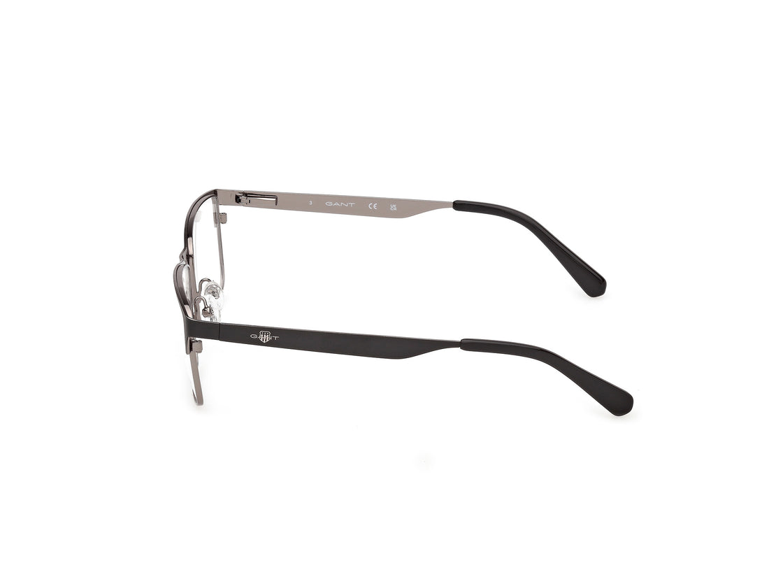 Occhiali da vista gant ga50090 002 negro rectangular masculino taglia 55mm - Vista dettagliata