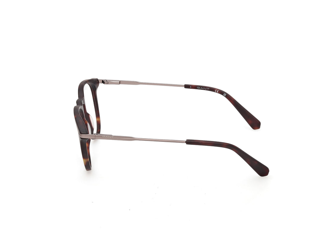 Occhiali da vista gant ga50092 056 havana round masculino taglia 51mm - Vista dettagliata